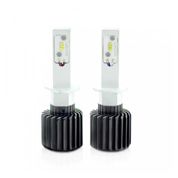 Set becuri LED H1 12-24V 6000K 4000lm 2buc Carguard