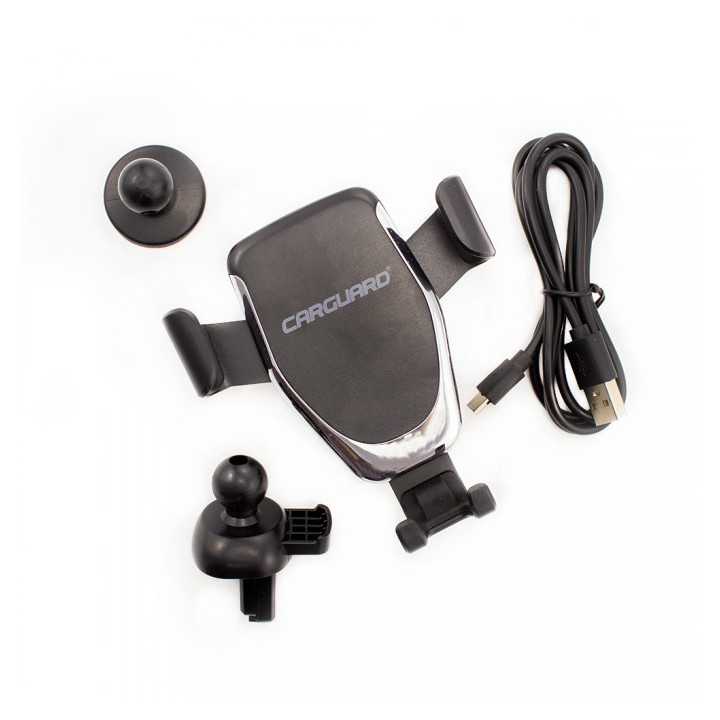 Incarcator wireless grilaj auto 10W pentru telefon mobil CARGUARD