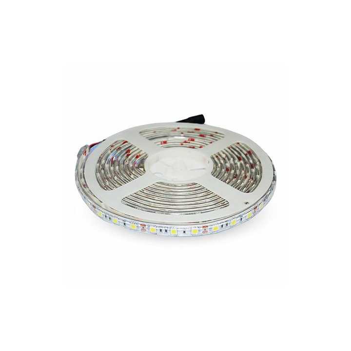 Banda LED SMD5050 30LED/m 4.8W/m 500lm/m 6000K IP65 5m V-TAC