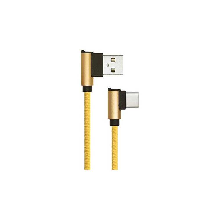 Cablu USB Type C 1m DIAMOND EDITION auriu V-TAC