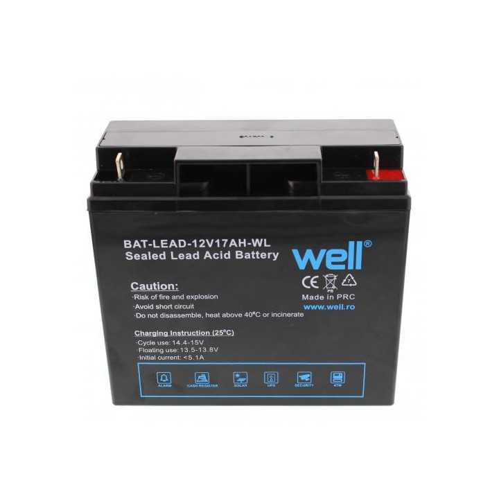 Acumulator plumb acid 12V 17Ah Well