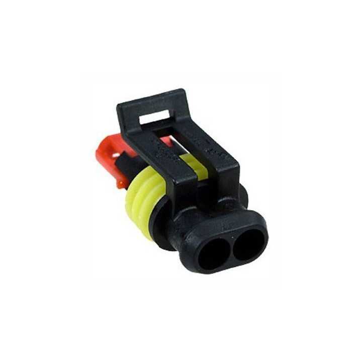Mufa mama 2 pini Superseal 1.5 IP67 TE Connectivity 282080-1