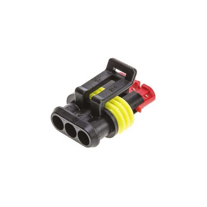 Mufa mama 3 pini Superseal 1.5 IP67 TE Connectivity 282087-1