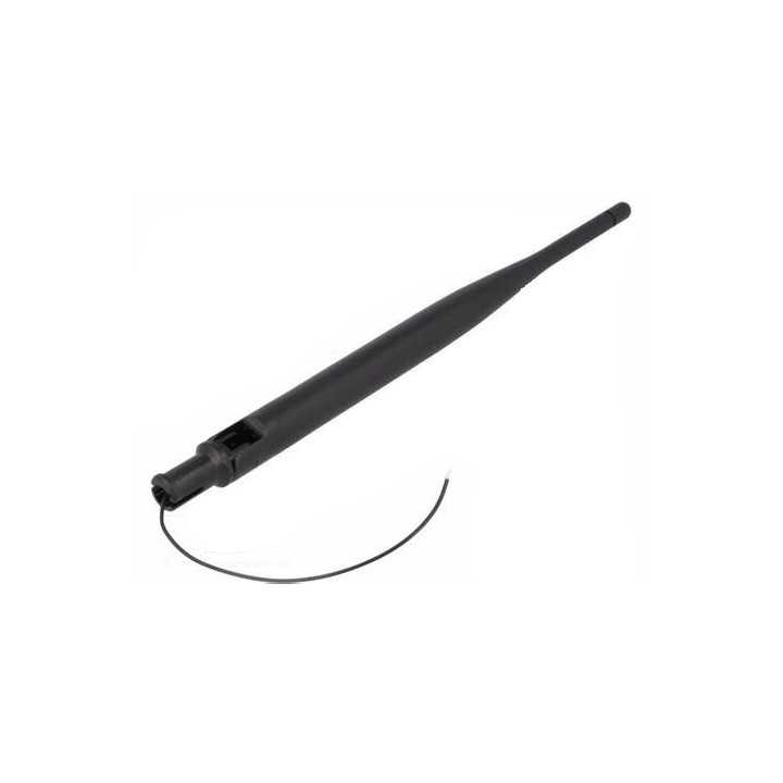 Antena WiFi dipol 5dBi 2.4GHz L.172.5mm Lung. 100mm O:13mm WALSIN RFDPA171310NNAB3G1