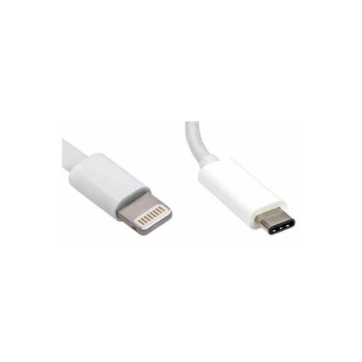 Cablu USB Type C - Lightning WFI 1m certificat IPhone MFI Gembird MicroConnect