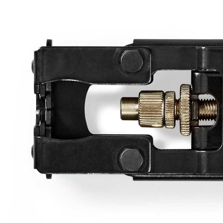 Cleste compresie Nedis conectori F BNC RCA RG58 RG59 RG6 otel calit