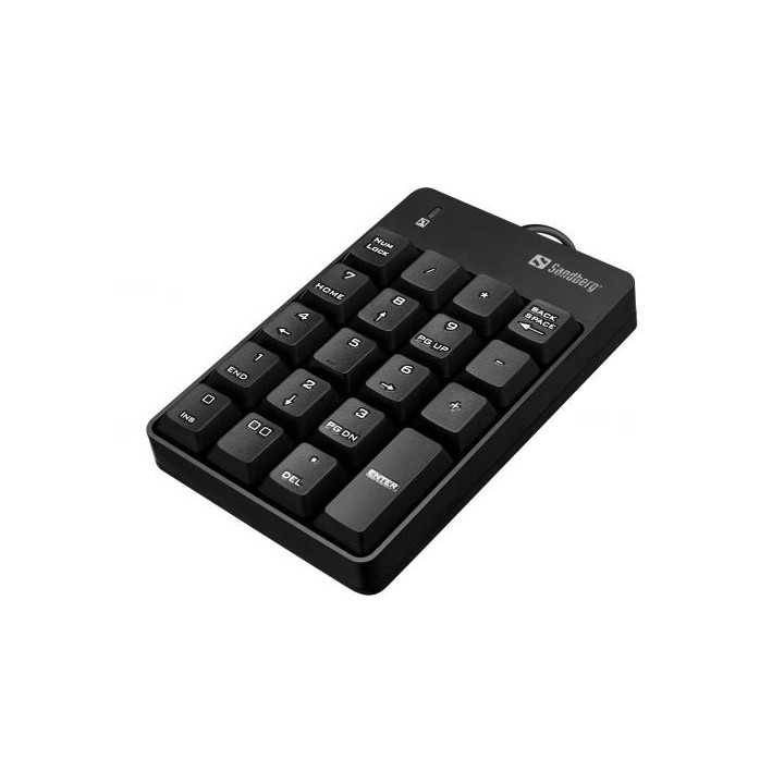 Tastatura numerica Sandberg 630-07 USB 2.0 negru