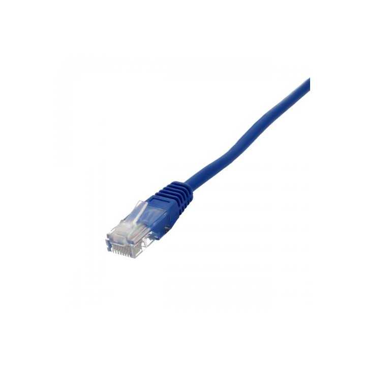 Cablu UTP Well cat5e patch cord 0.5m albastru
