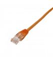 Cablu UTP Well cat5e patch cord 0.5m portocaliu