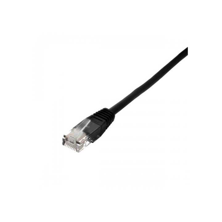 Cablu UTP Well cat5e patch cord 1m negru