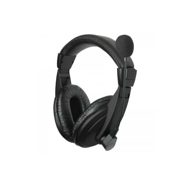Casti PC HEADSET Well cu microfon si 3.5mm Jack