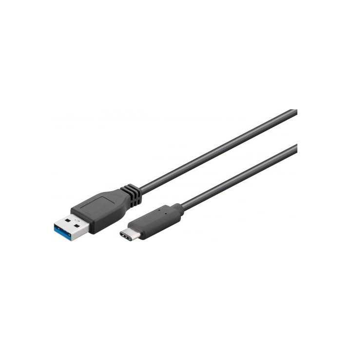 Cablu USB Type C 3.1 tata - USB3.0 A tata 1m Well