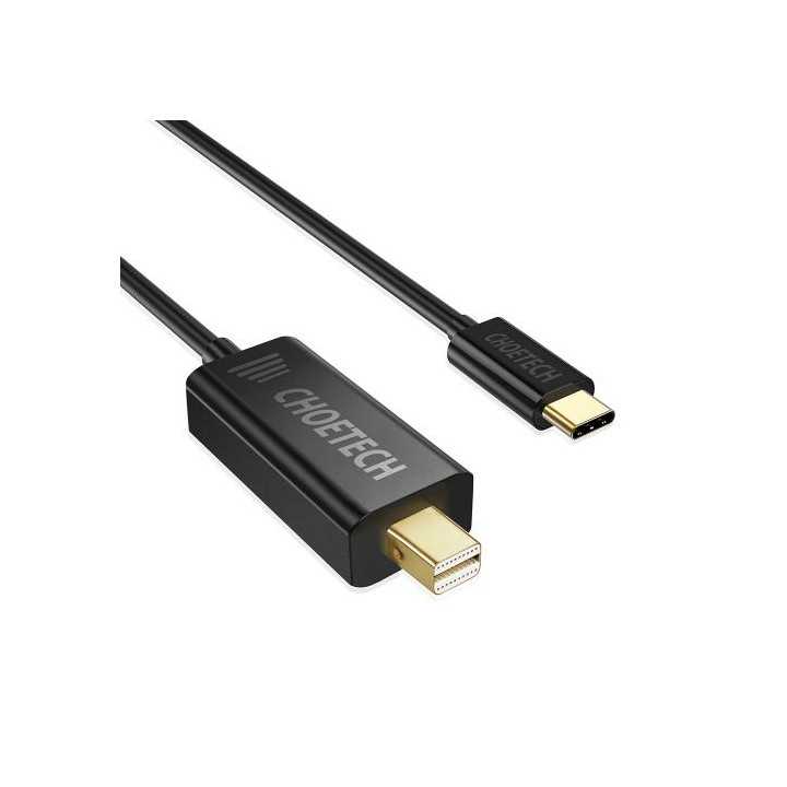 Cablu USB Type C - Mini Displayport Choetech XCM-1501 1.5m negru