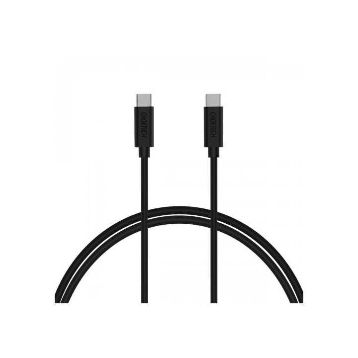 Cablu USB Type C la USB Type C 3A Choetech CC0002 1m negru