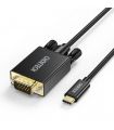 Cablu USB Type C - VGA Choetech XCV-1801 1.8m negru