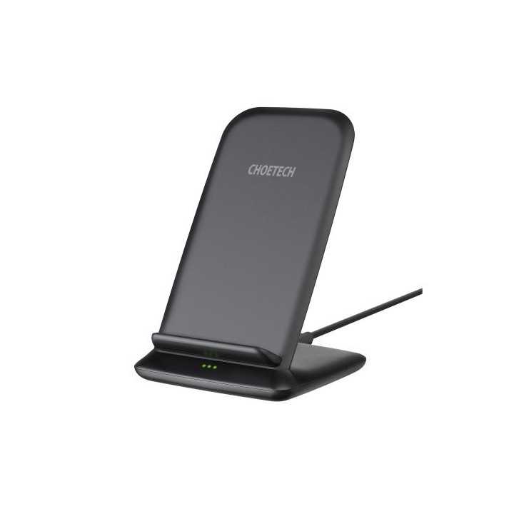 Incarcator wireless 10W /7.5W /5W negru Choetech T555-S