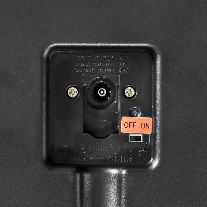 Dispozitiv de adormire prin generare zgomot alb Nedis 4W pana la 5 ore de redare temporizator