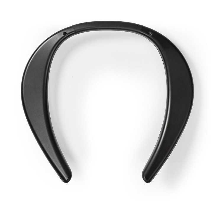 Boxa portabila pe gat Nedis Bluetooth 2x4.5W redare pana la 6 ore negru