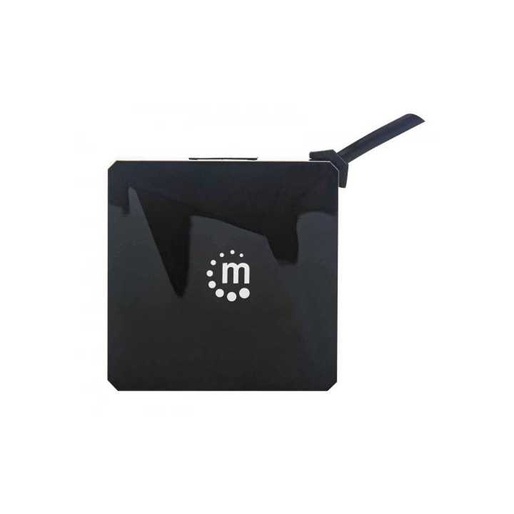 HUB USB 2.0 cu 4 porturi 164818 Manhattan negru