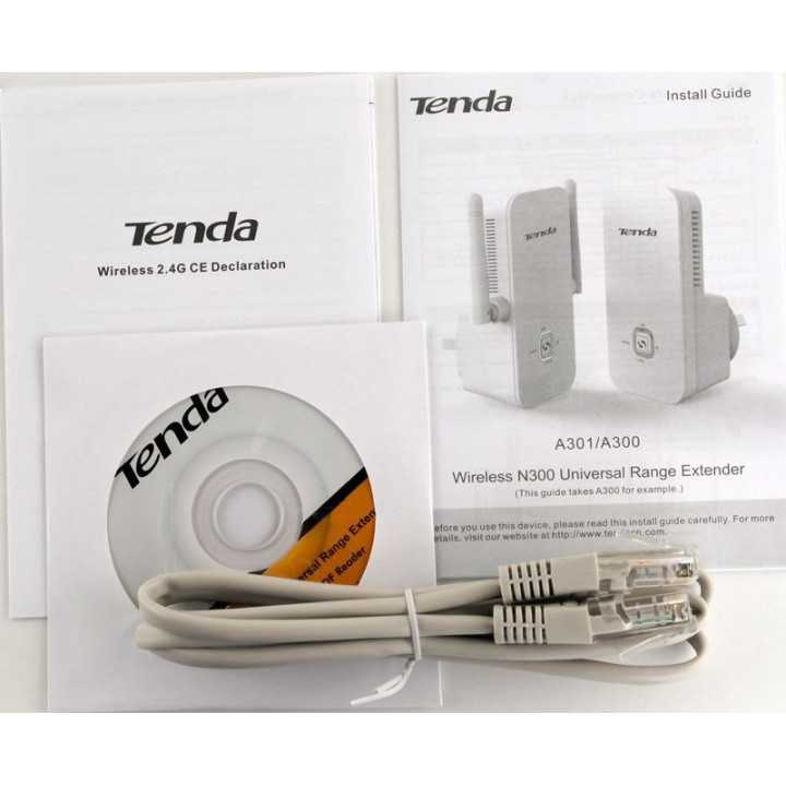 Range Extender Wi-Fi 300Mbps Tenda A301