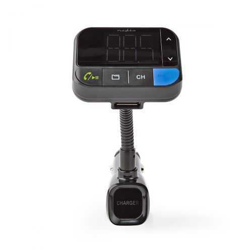 Modulator FM Nedis Bluetooth MicroSD Hands-Free Control vocal 2x USB
