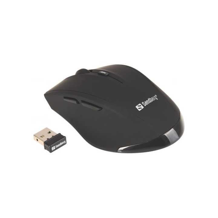 Mouse wireless Sandberg 630-06 Pro 1600dpi USB negru