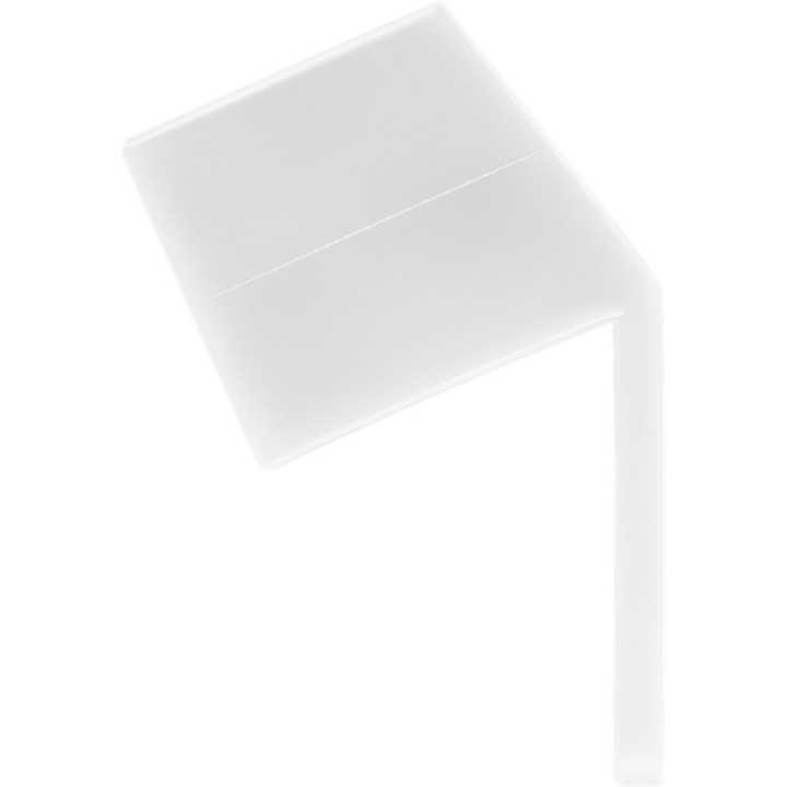 Cleme pentru gestionarea cablurilor cu 5 sloturi Goobay set 2buc alb