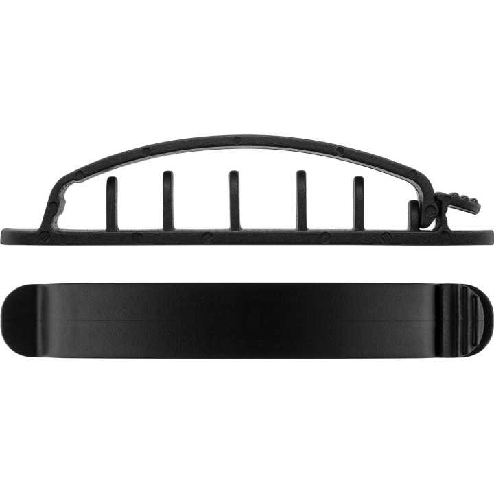 Cleme pentru gestionarea cablurilor Goobay set 6buc negru