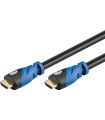 Cablu PREMIUM HIGH SPEED HDMI Ethernet HDMI v2.0b 0.5m Goobay