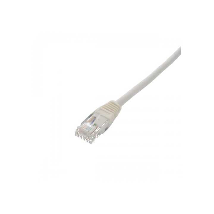 Cablu UTP Well Cat5e patch-cord 3m alb