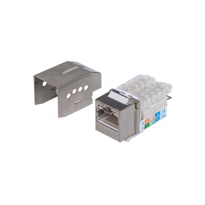 Conector Keystone CAT6a Intellinet RJ45 mama