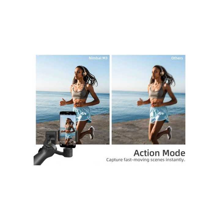Sistem de Stabilizare Gimbal pentru Smartphone-uri Vantop Nimbal M3