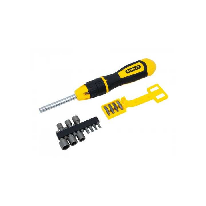 Set surubelnita cu clichet cu 20 varfuri STHT0-62574 Stanley