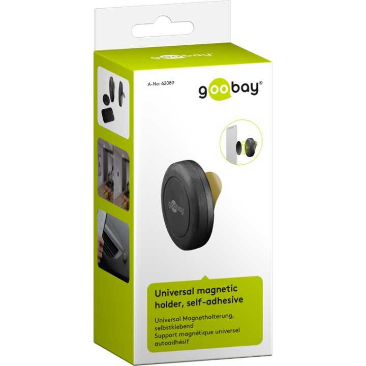 Suport telefon 45mm MAGNETIC cu dublu-adeziv Goobay