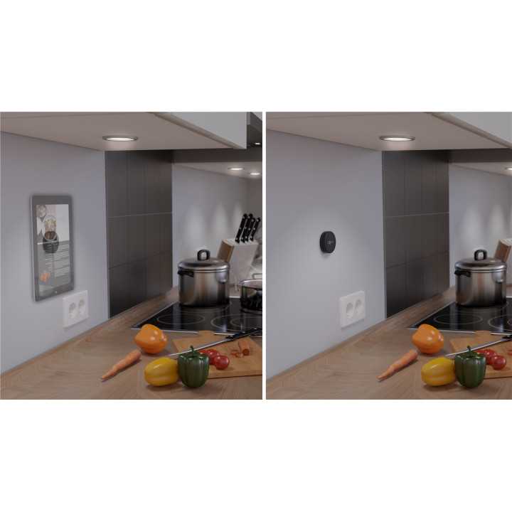 Suport telefon 45mm MAGNETIC cu dublu-adeziv Goobay