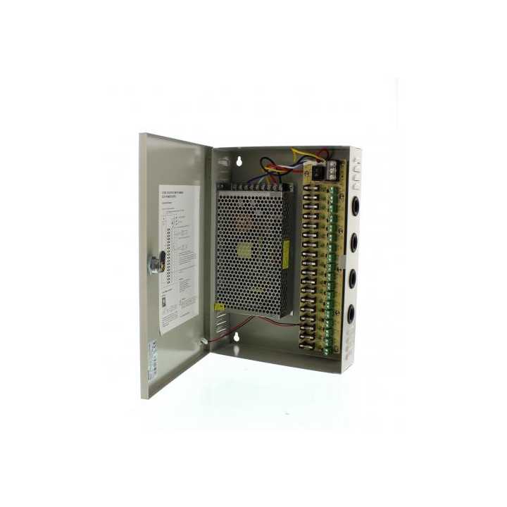 Sursa in comutatie AC-DC cu cutie 240W 12V 20A18 canale WELL