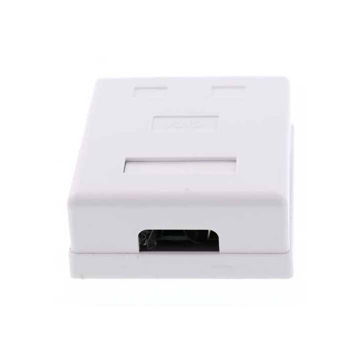 Priza dubla FTP CAT6 conector ecranat pe tencuiala Well