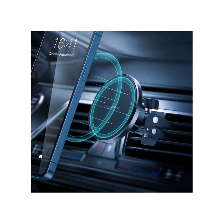 Suport auto magnetic Choetech AT003 pentru seria iPhone 12 prindere la ventilatie