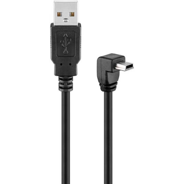Cablu mini USB 90 grade 1.8m pentru GPS-uri Goobay