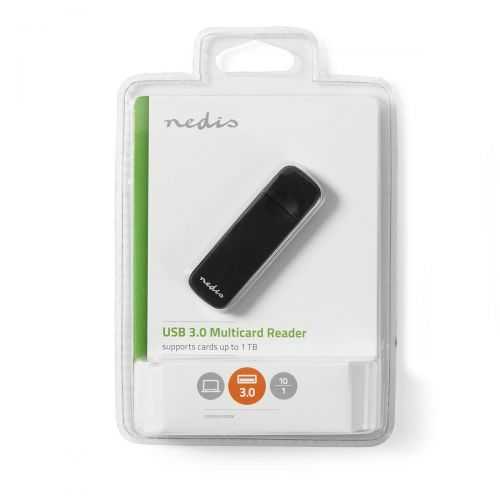 Cititor de carduri multicard Nedis USB 3.0 5Gbps