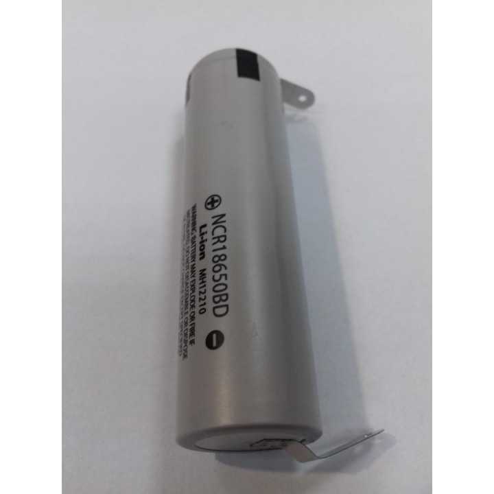 Acumulator 18650 LI-ION 3.6V 3180mAh 10A cu terminale in U PANASONIC NCR18650BD