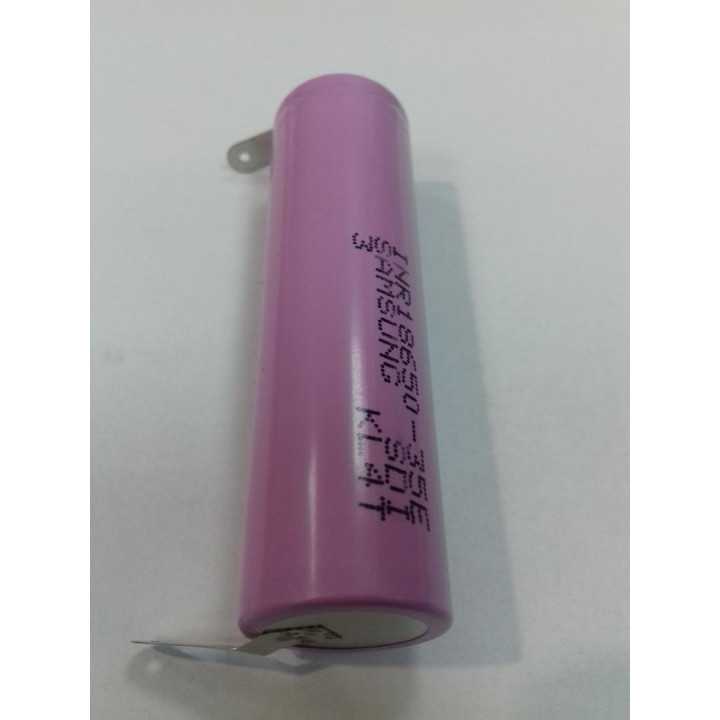 Acumulator 18650 SAMSUNG LI-ION 3450mAh 8A cu terminale in U