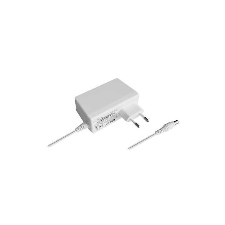 Alimentator 12V 2.5A cu mufa 5.5x2.5 mm alb