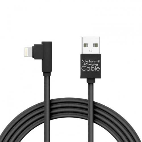 Cablu de date-incarcare Iphone Lightning Gamer 90 negru 2m 2A Delight