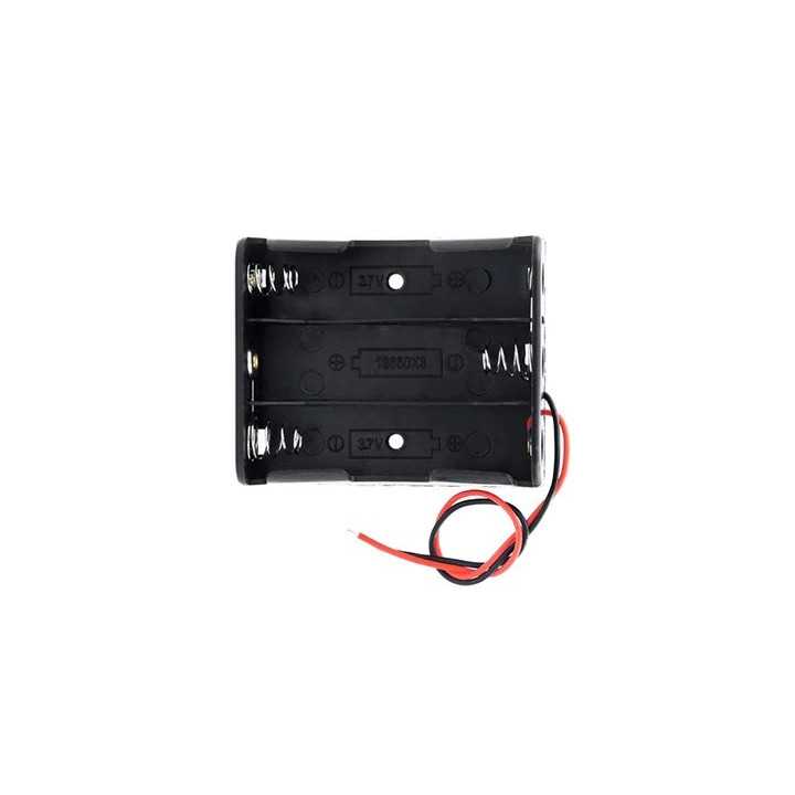 Carcasa 3x 18650 cu 2 fire terminale