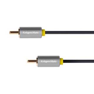 CABLU 1RCA - 1RCA 0.5M BASIC Kruger&Matz