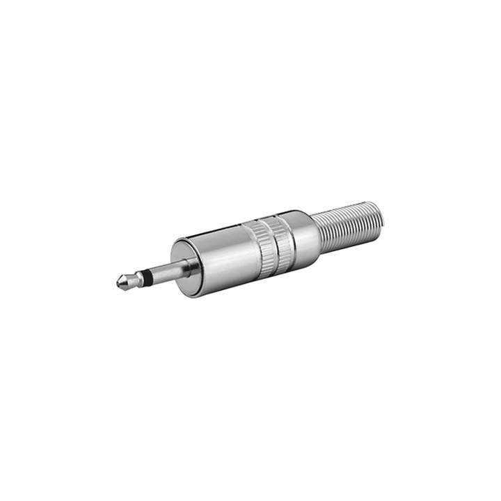 Mufa Jack 3.5 mm mono tata metal Goobay