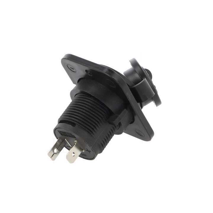 Priza panou soclu bricheta auto x1 12V DC 20A SCIA13-142AP-BB3