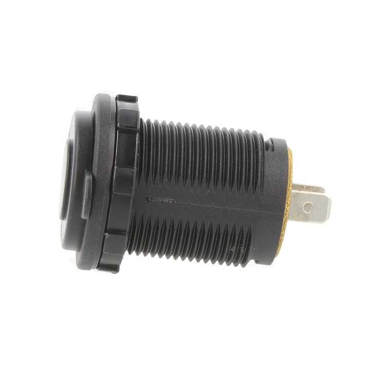 Priza mama bricheta auto panou x1 12-24V DC 20A SCI A13-142E-BB3