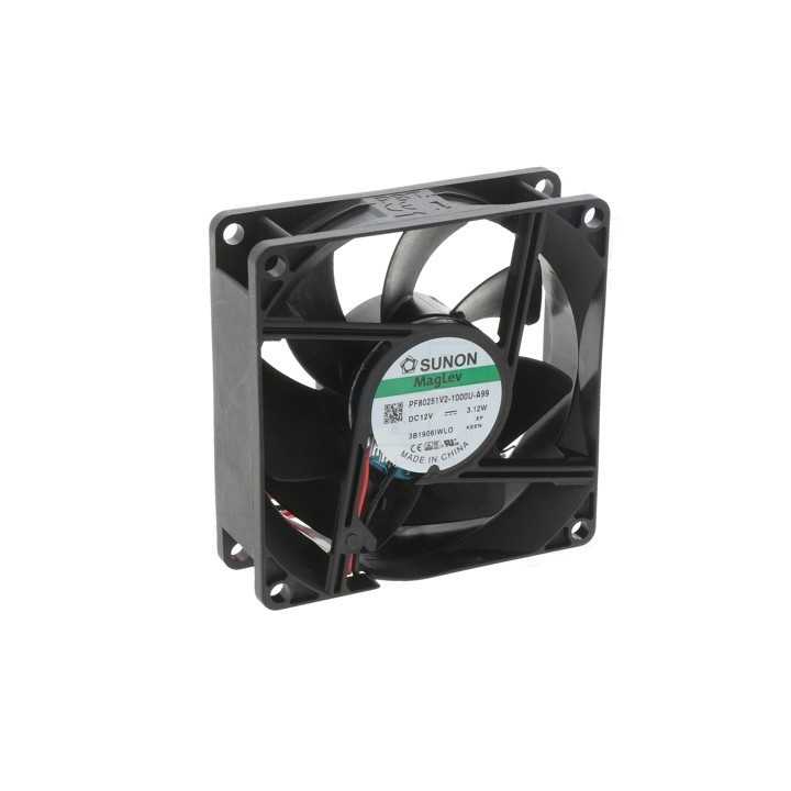 Ventilator DC axial 12VDC 80x80x25 mm 4500rot./min 96.85m3/h 43.1dBA Vapo SUNON PF80251V2-1000U-A99